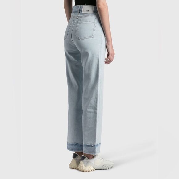 🎀 NEW SSENSE Ader error Innersy deconstructed straight leg jeans 26 - Picture 12 of 13